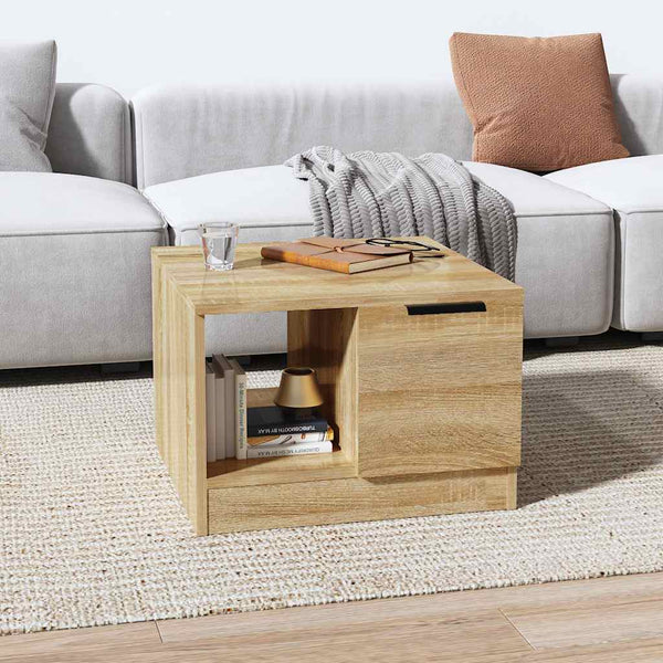 Sonoma Eiche Couchtisch 50x50 cm