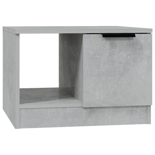 Betongrauer Couchtisch 50x50 cm