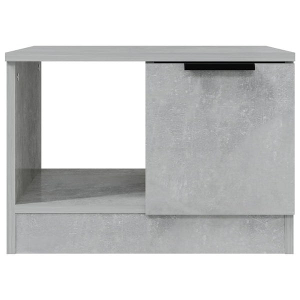 Betongrauer Couchtisch 50x50 cm