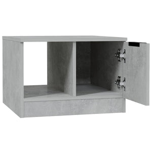 Betongrauer Couchtisch 50x50 cm