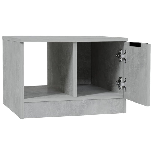 Betongrauer Couchtisch 50x50 cm