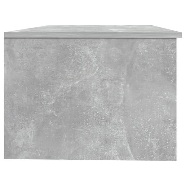 Betongrauer Couchtisch, 102 cm