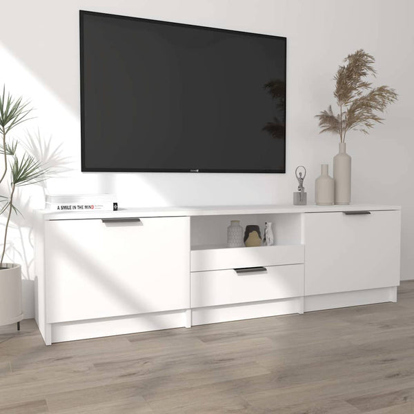 TV-Schrank Weiß 140 cm