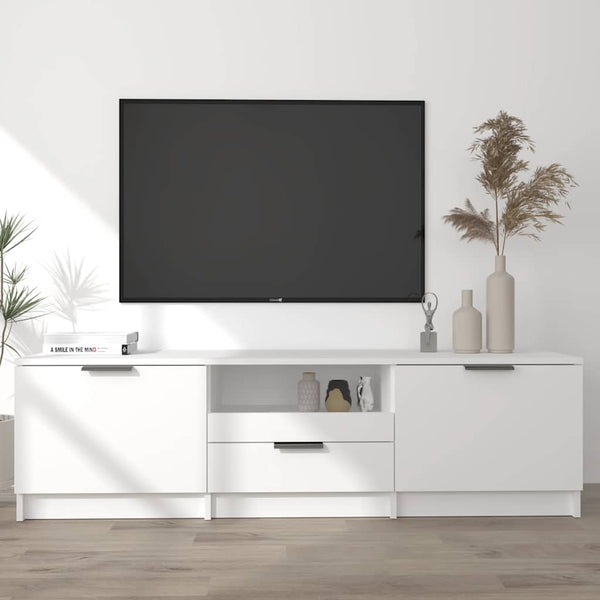 TV-Schrank Weiß 140 cm