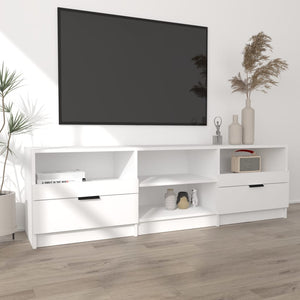 TV-Schrank Weiß 150 cm Holz
