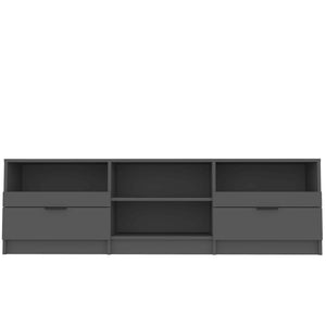 Schwarzer TV-Schrank 150 cm