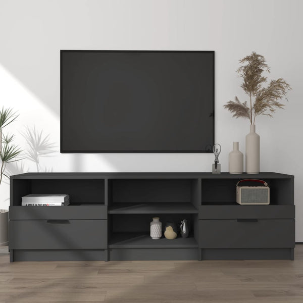 Schwarzer TV-Schrank 150 cm