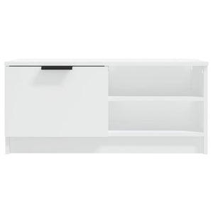 TV-Schränke Weiß Holz 80cm, 2er Set