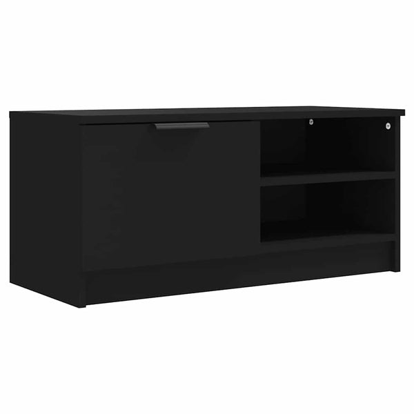 Schwarzer TV-Schrank 80 cm