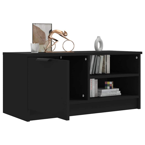 Schwarzer TV-Schrank 80 cm