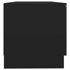 Schwarzer TV-Schrank 80 cm