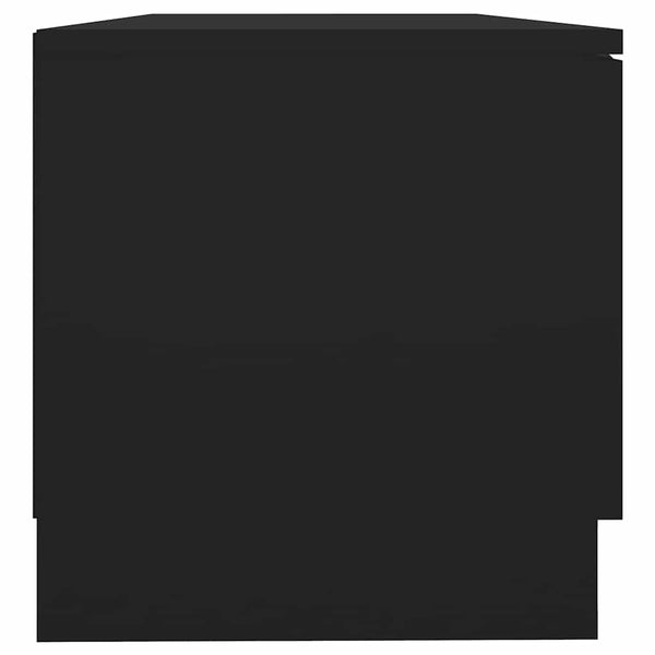 Schwarzer TV-Schrank 80 cm