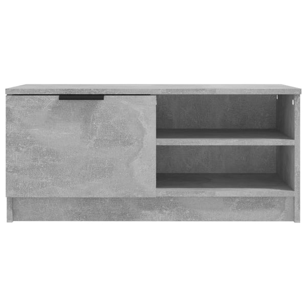 TV-Schränke Betongrau 80 cm, 2er Set