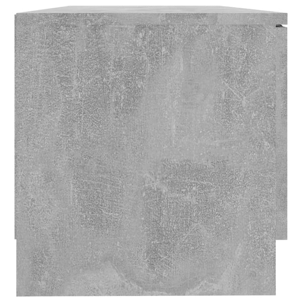 TV-Schränke Betongrau 80 cm, 2er Set