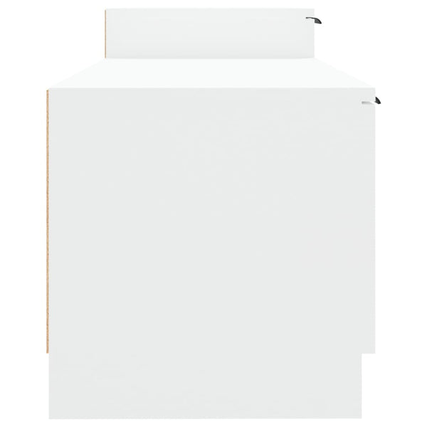 Weißer TV-Schrank 158,5 cm