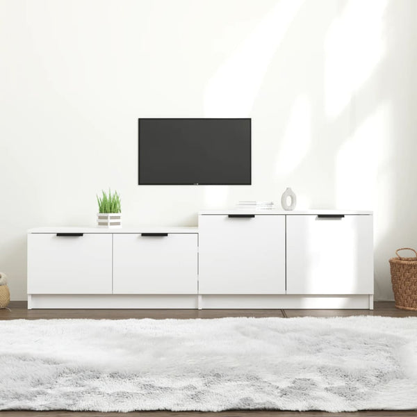 Weißer TV-Schrank 158,5 cm