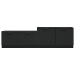 Schwarzer TV-Schrank 158,5 cm
