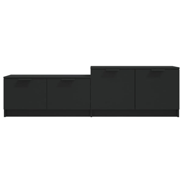 Schwarzer TV-Schrank 158,5 cm