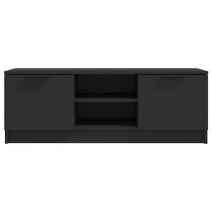 Schwarzer TV-Schrank 102 cm