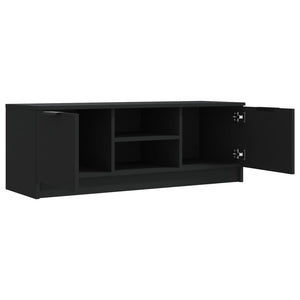 Schwarzer TV-Schrank 102 cm