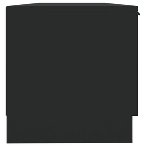 Schwarzer TV-Schrank 102 cm