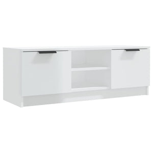 TV-Schrank Weiß Hochglanz 102 cm
