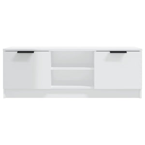 TV-Schrank Weiß Hochglanz 102 cm