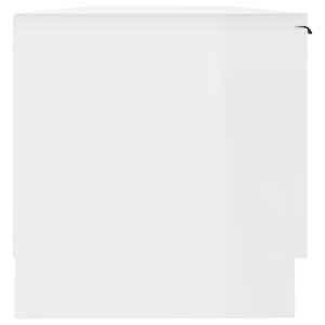 TV-Schrank Weiß Hochglanz 102 cm