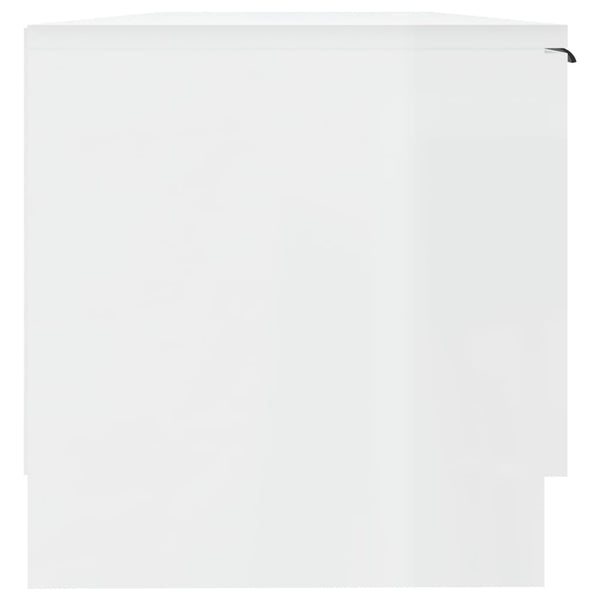 TV-Schrank Weiß Hochglanz 102 cm