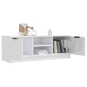 TV-Schrank Weiß Hochglanz 102 cm