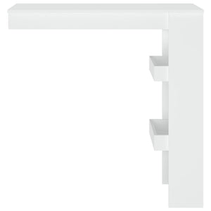 Wand Bartisch Weiß 102 cm