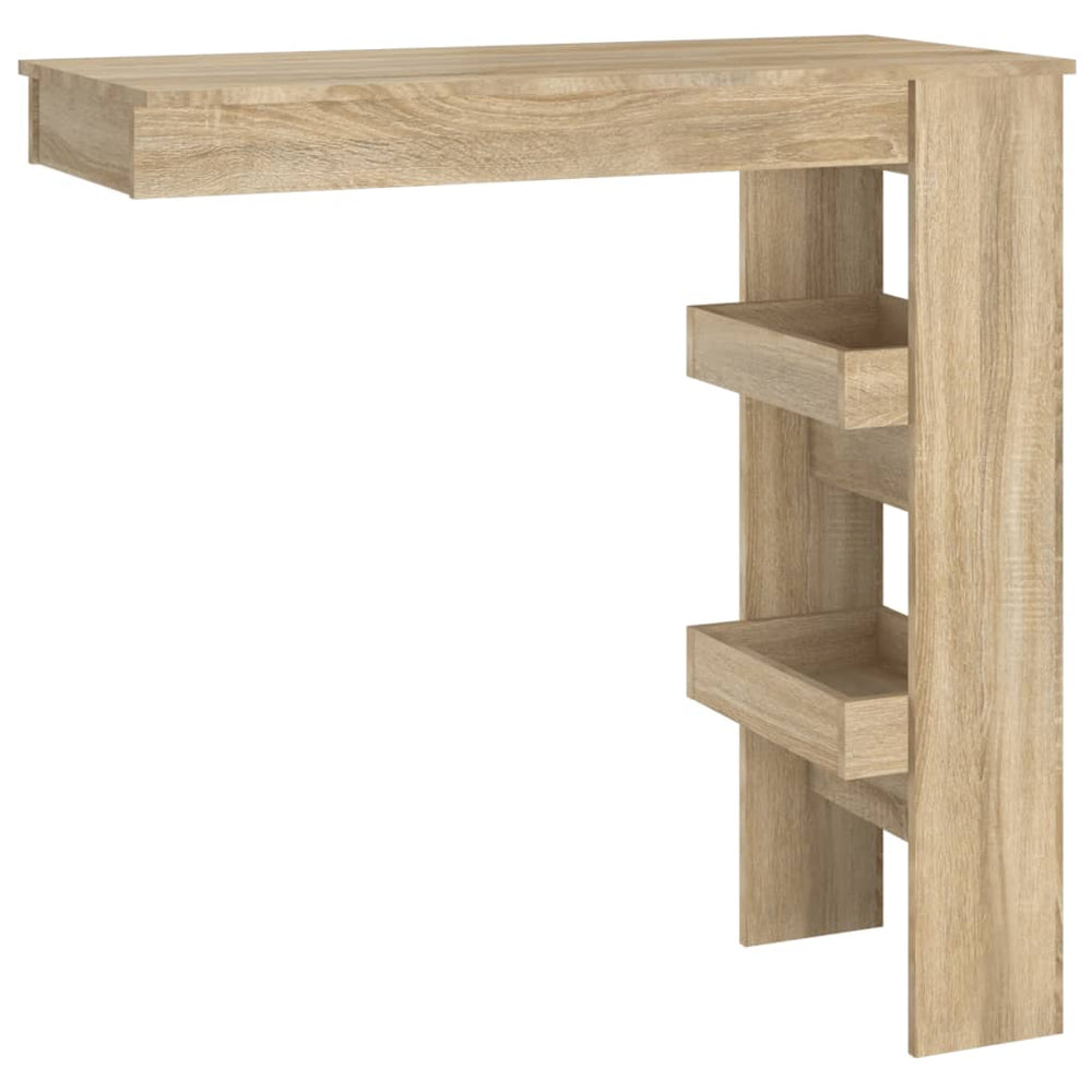 Wand-Bartisch Sonoma-Eiche, 102 cm