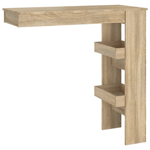 Wand-Bartisch Sonoma-Eiche, 102 cm