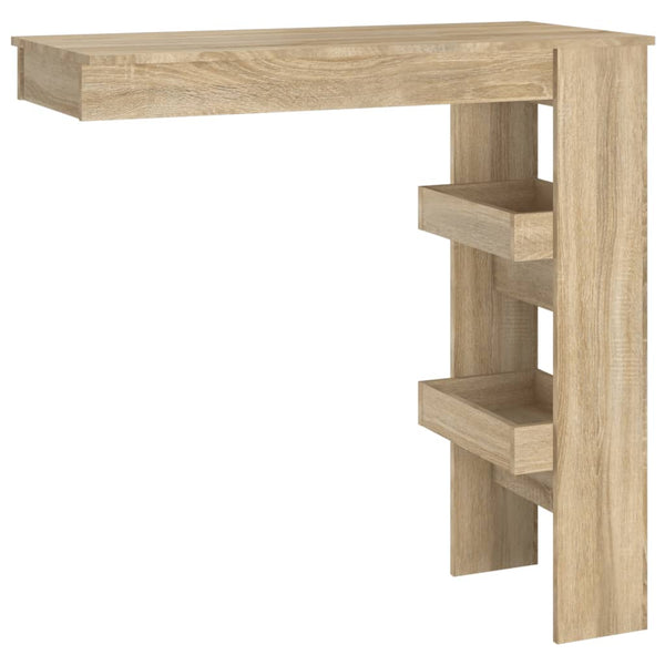Wand-Bartisch Sonoma-Eiche, 102 cm