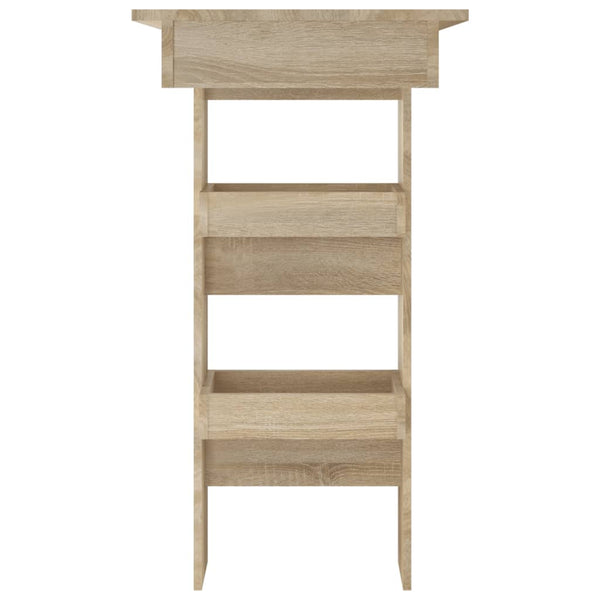 Wand-Bartisch Sonoma-Eiche, 102 cm