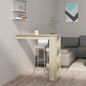Wand-Bartisch Sonoma-Eiche, 102 cm
