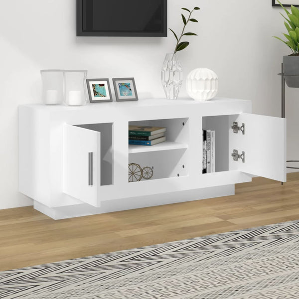 Weißer TV-Schrank 102 cm