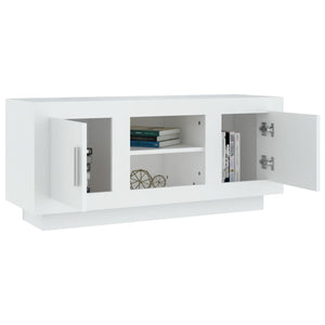 Weißer TV-Schrank 102 cm