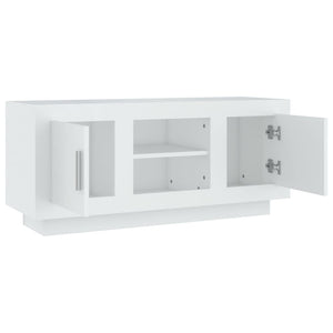 Weißer TV-Schrank 102 cm