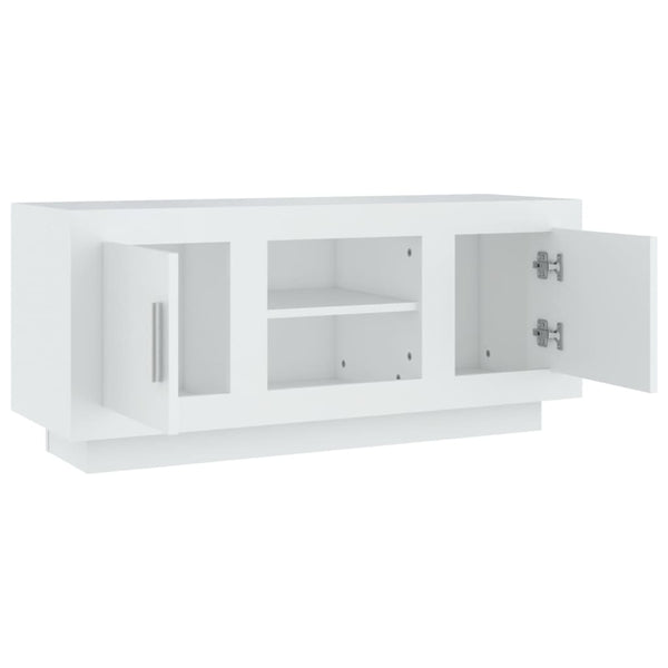 Weißer TV-Schrank 102 cm