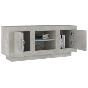 TV-Schrank Betongrau 102 cm