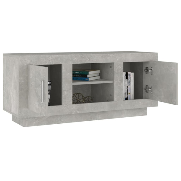 TV-Schrank Betongrau 102 cm