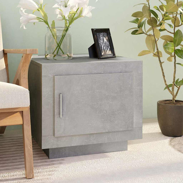 Betongrauer Couchtisch 51x50x45 cm