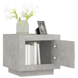Betongrauer Couchtisch 51x50x45 cm