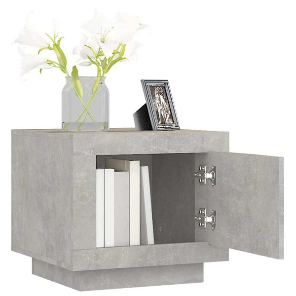 Betongrauer Couchtisch 51x50x45 cm