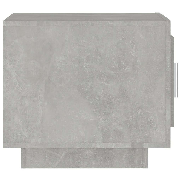 Betongrauer Couchtisch 51x50x45 cm