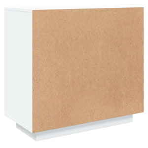 Weißes Sideboard 80 cm Holzwerkstoff