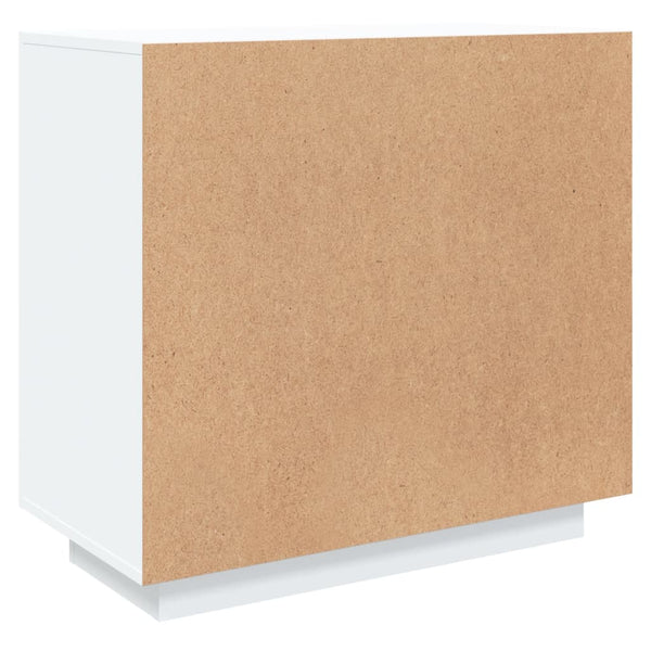 Weißes Sideboard 80 cm Holzwerkstoff