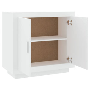Weißes Sideboard 80 cm Holzwerkstoff