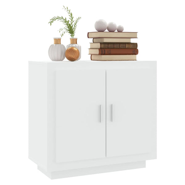 Weißes Sideboard 80 cm Holzwerkstoff